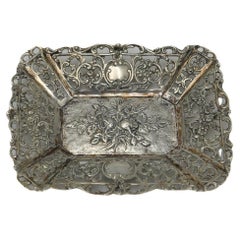 Silver antique bowl, Germany - Hanau, late 19th century.