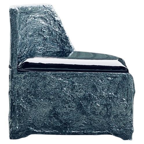 SILVER Armchair, 21st Century by Mattia Biagi For Sale