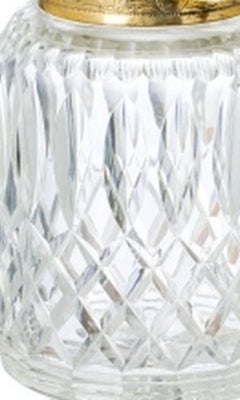 Silber – Baccarat-Flasche mit Silberverschluss