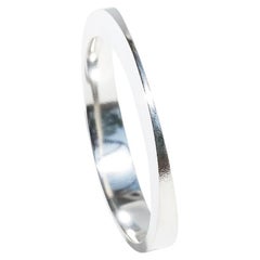 Silver Bangle Bracelet by Karlheinz Sauer Made 1991