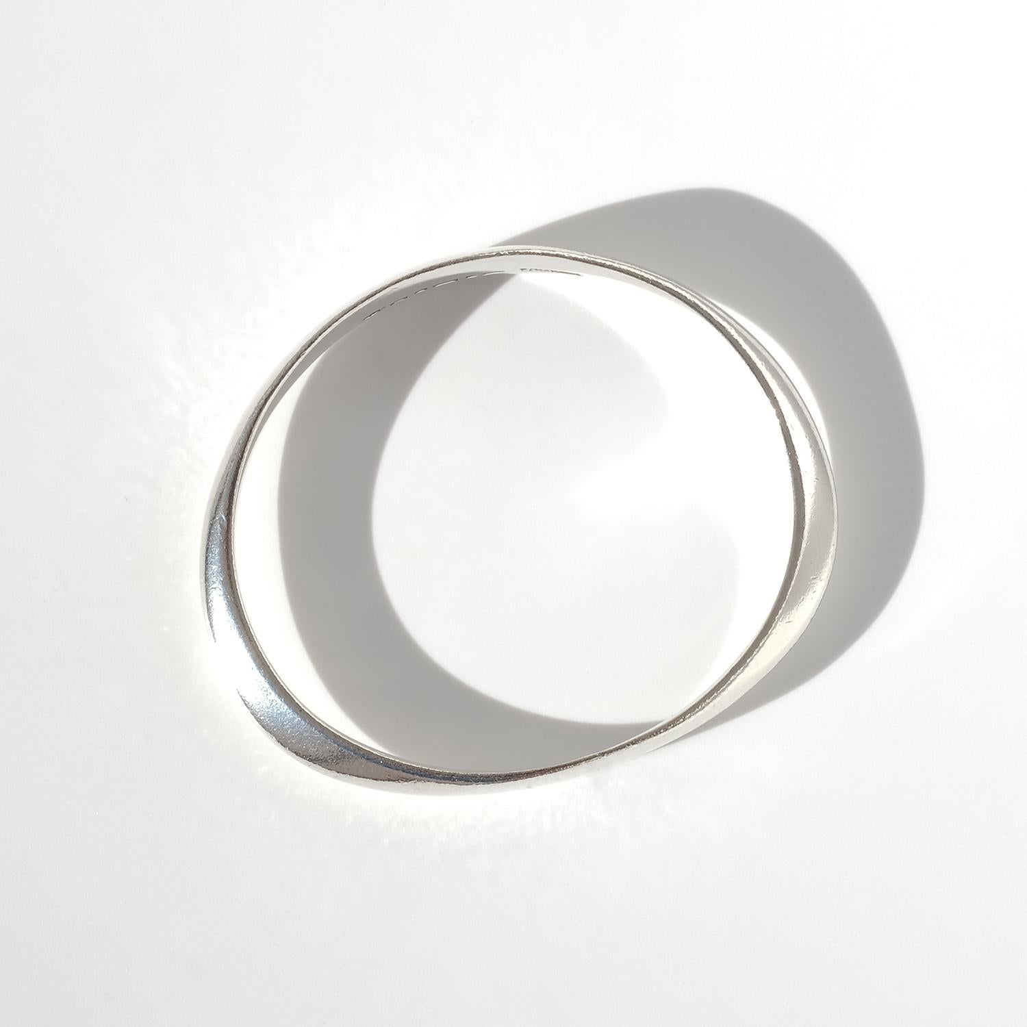da uomo o donna Bracciale in argento di Selanders Guldsmedsaffär Made 1998 in vendita
