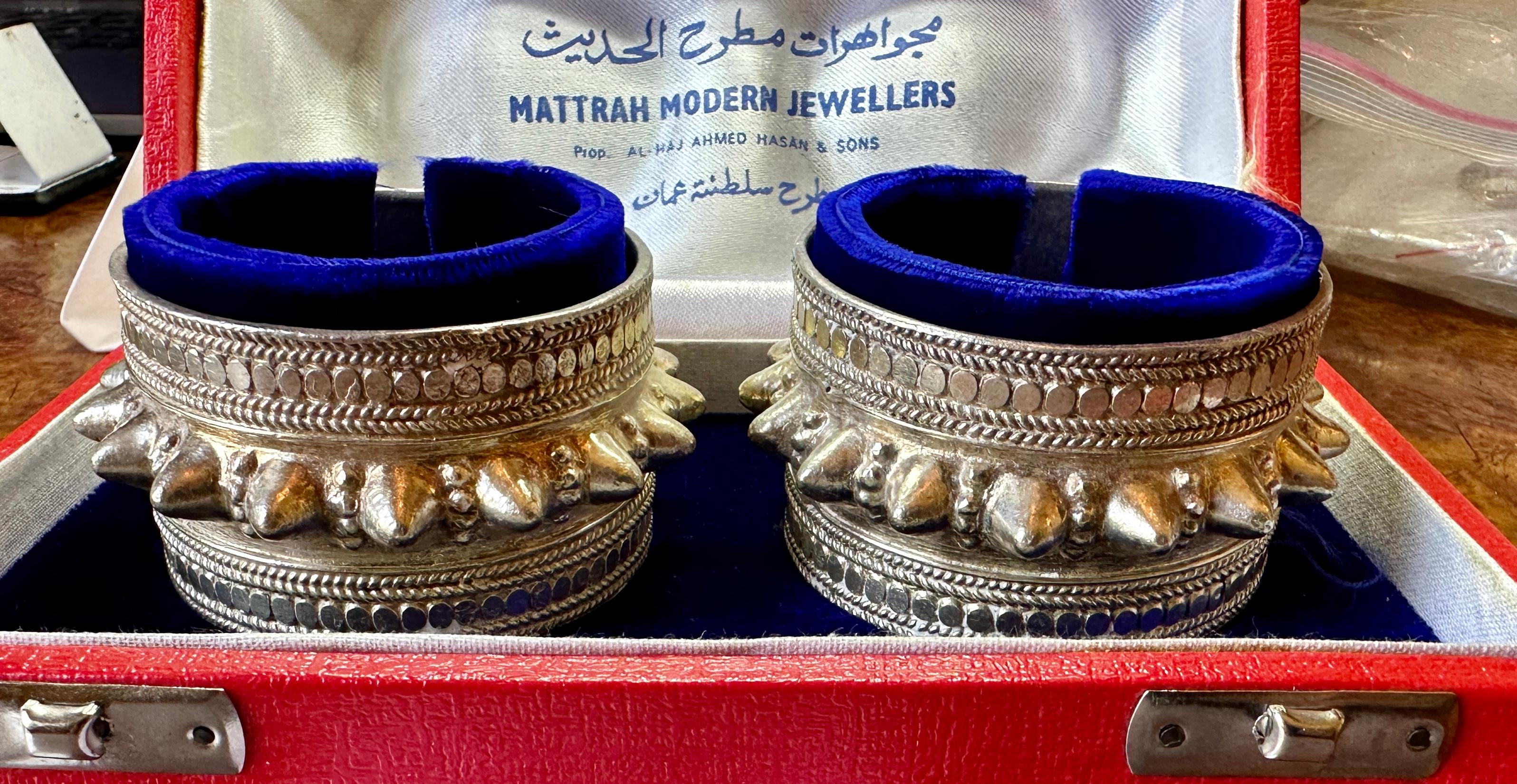 Collezione di braccialetti in argento del Presidente Ford e della First Lady Betty Ford in vendita 4