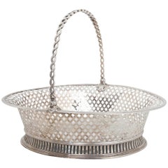 Antique Silver Basket, London, 1753