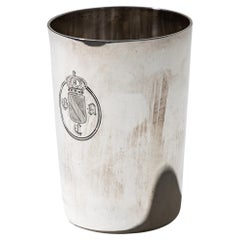 Silver Beaker by Wilhelm Binder, Early 20th Century
