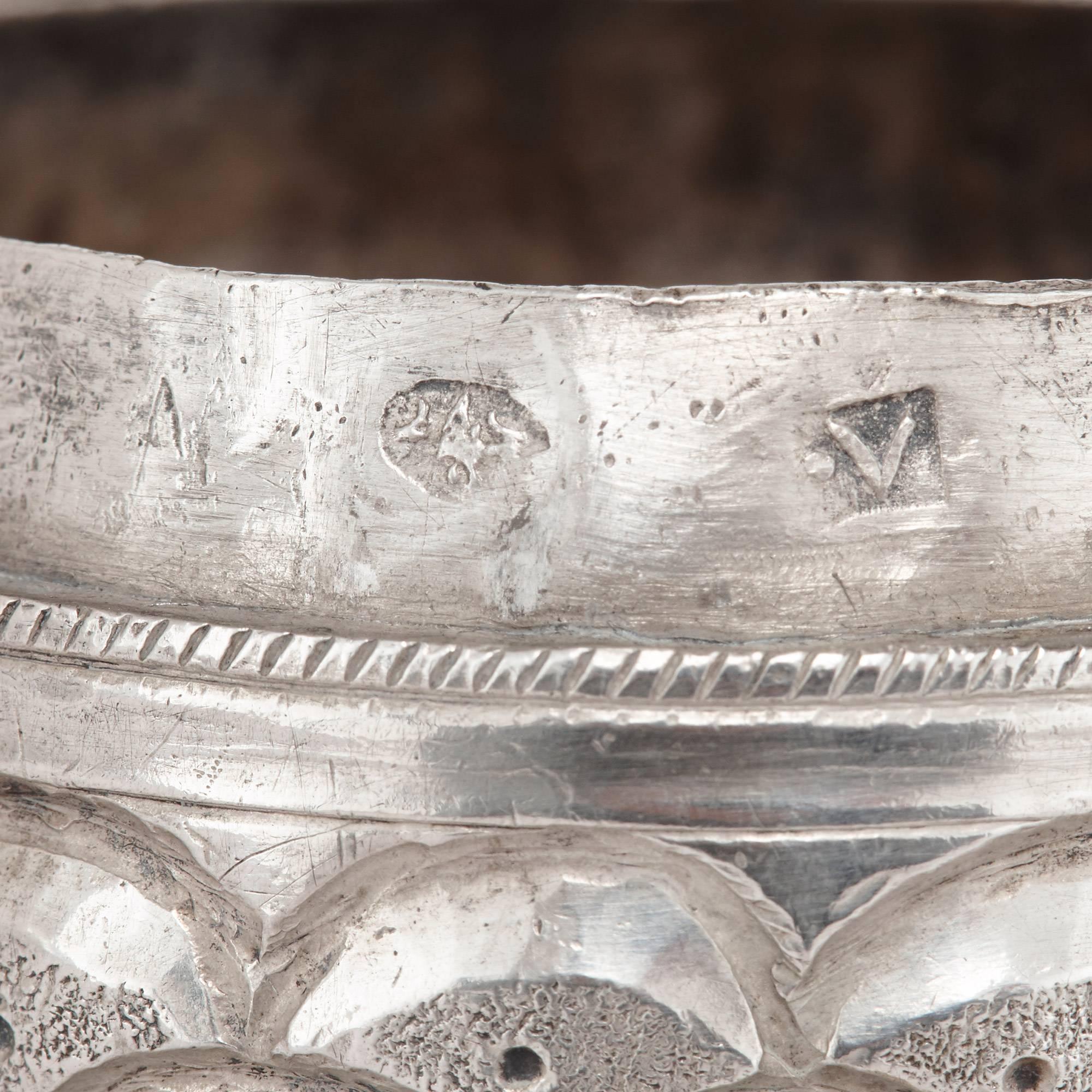 Turkish Silver Besamim Spice Box for Havdalah For Sale