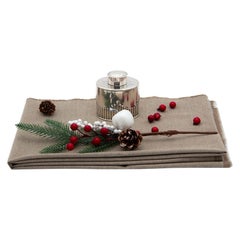 Silver bottle with elliptical fluted reliefs and removable lid