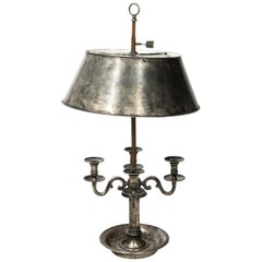Silver Bouillotte Lamp