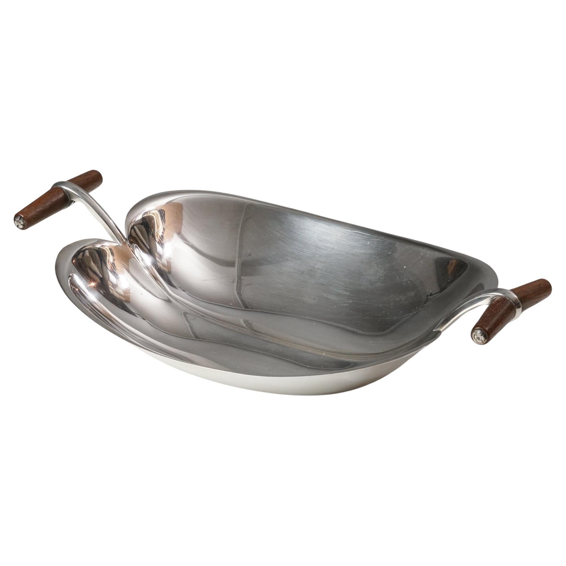 Silver Bowl Model TW58, Tapio Wirkkala, Kultakeskus Oy, Mid-20th Century For Sale