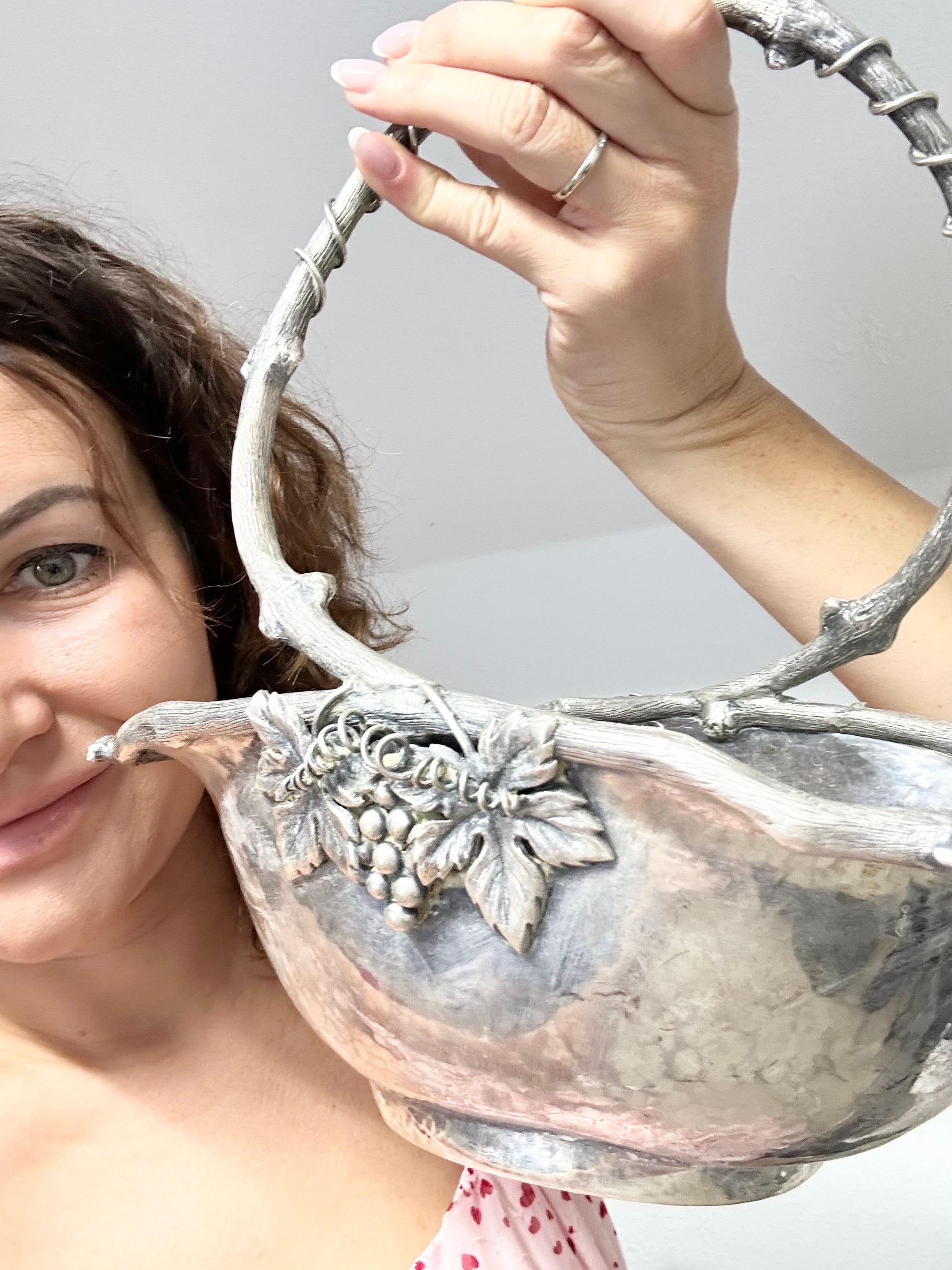 da uomo o donna Ciotola in argento con design a vite in argento massiccio 25400 in vendita