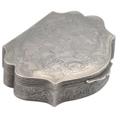 Silver Box, 19th-20th Centuries