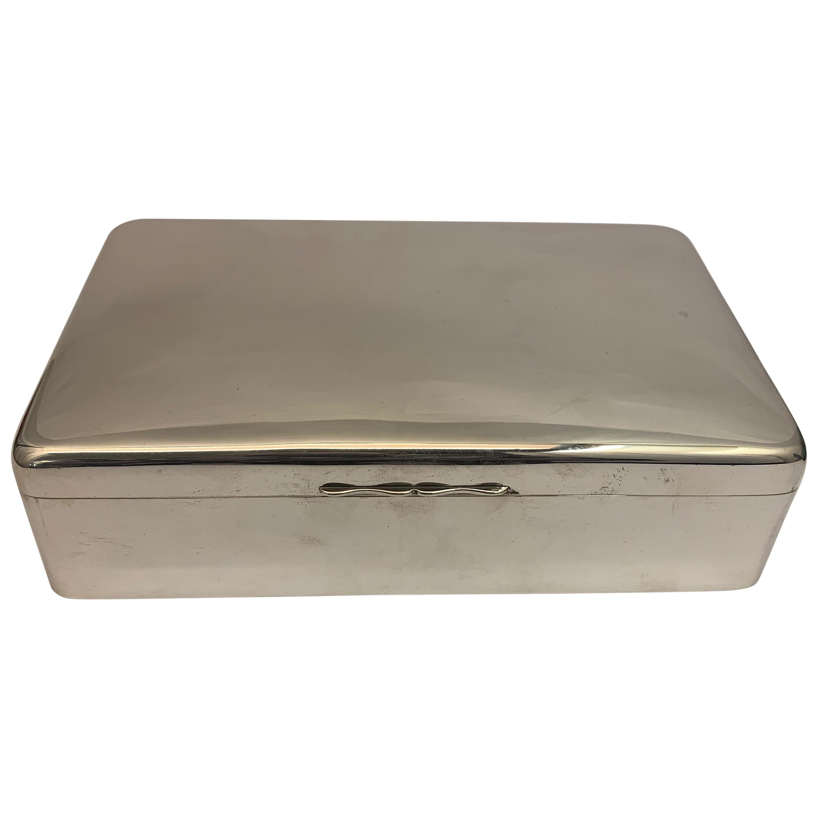 Silver Box by Zimmerman For Sale