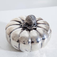Silver Box in Fruit Form, 18th Century