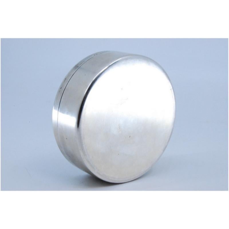 Silver box with enameled image on the lid of deer in the ice For Sale 2