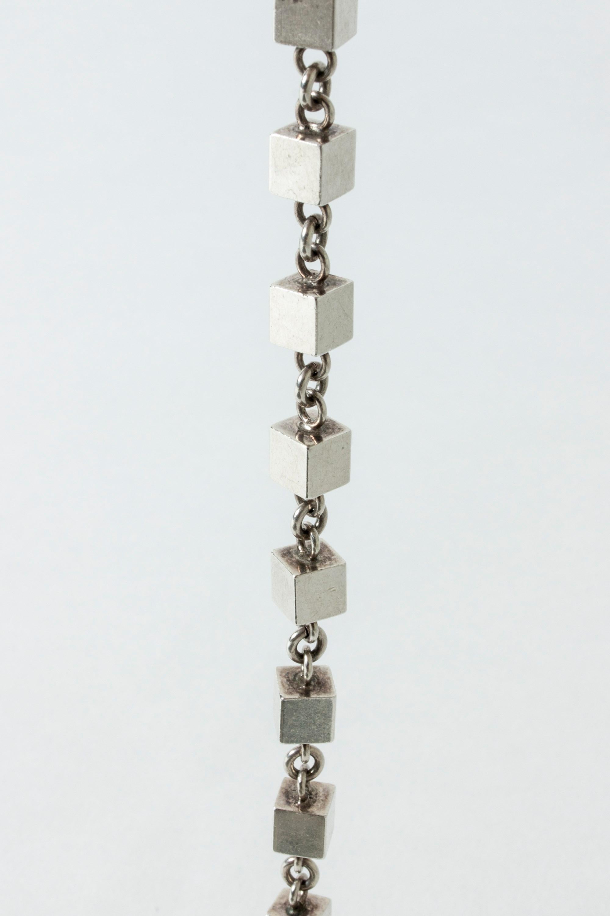 Modern Silver Bracelet by Arvo Saarela, Sweden, 1964
