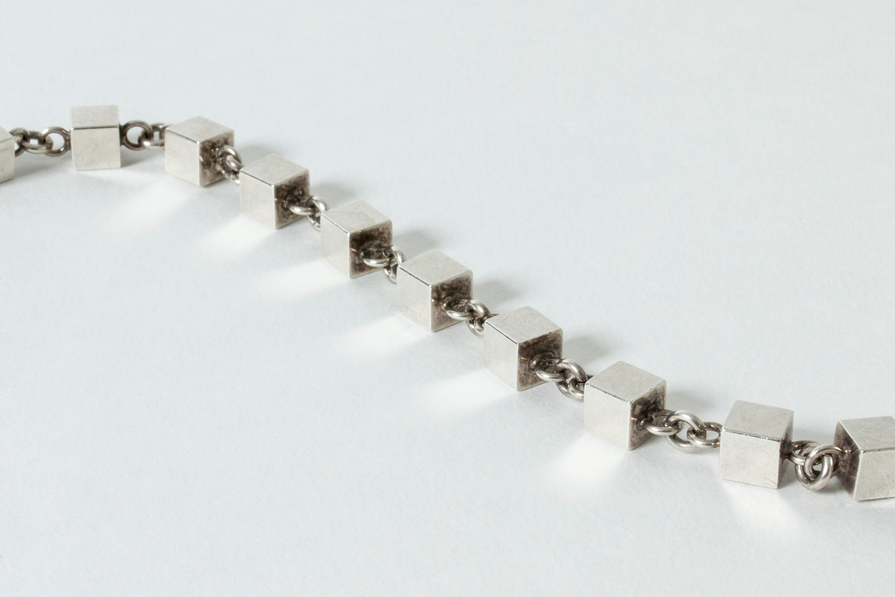 Silver Bracelet by Arvo Saarela, Sweden, 1964 In Good Condition In Stockholm, SE