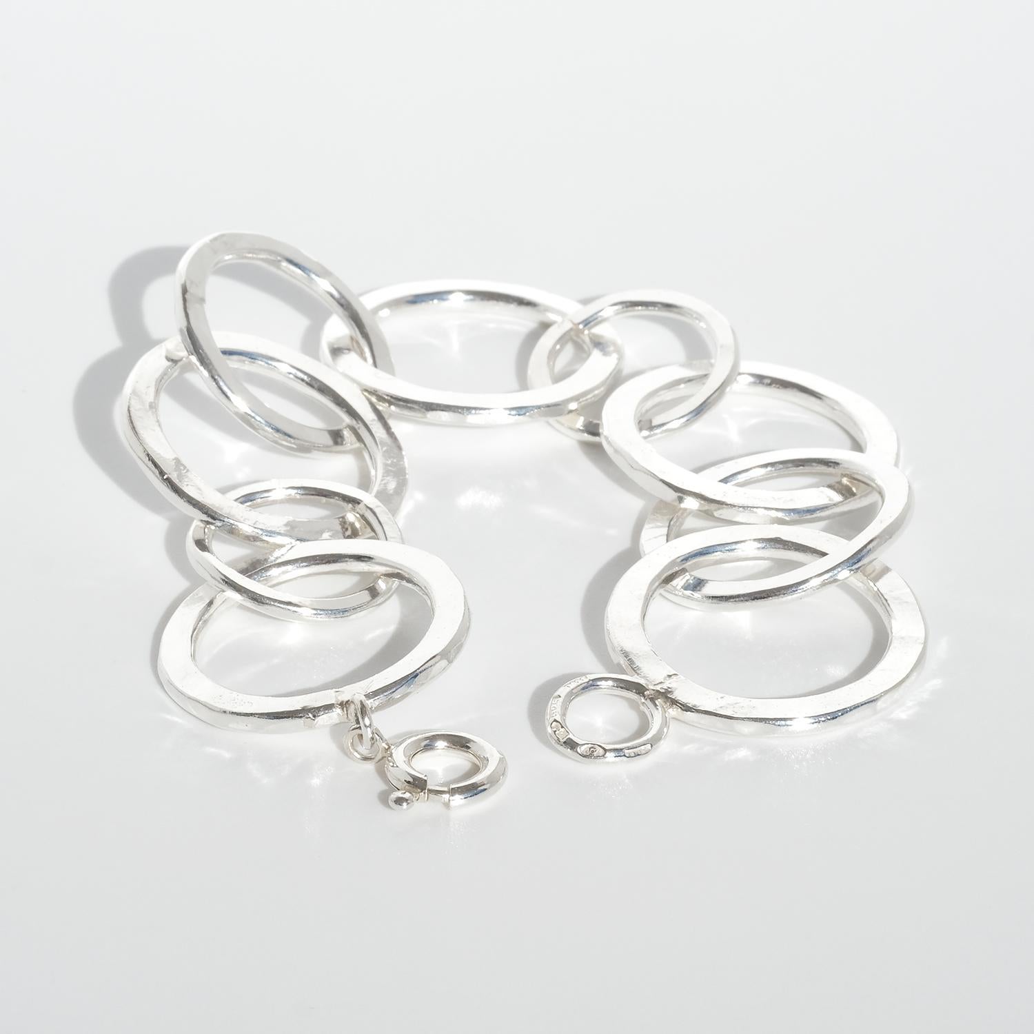 Pulsera de plata de Etsuko Minowa Fabricada en 2010 en Bueno estado para la venta en Stockholm, SE
