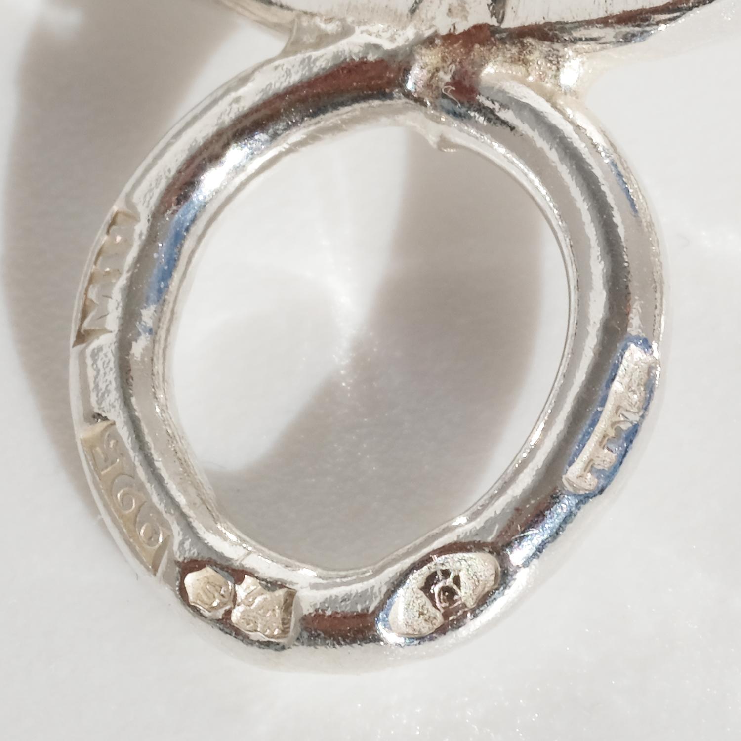 Pulsera de plata de Etsuko Minowa Fabricada en 2010 en venta 3