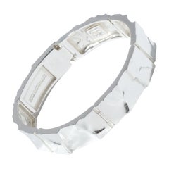 Silberarmband von Lapponia Jewelry Oy, hergestellt im Jahr 1991