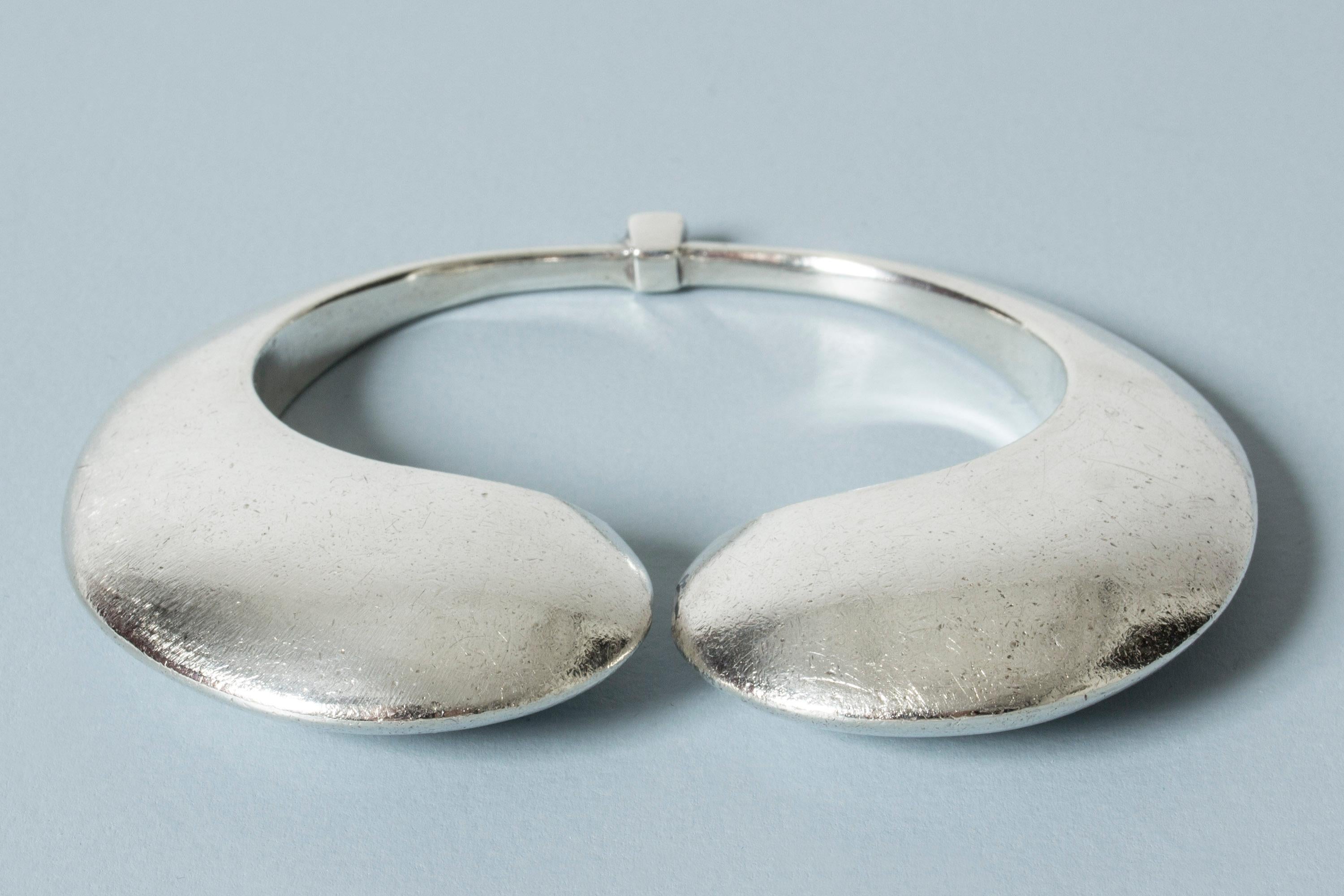 Silver Bracelet by Olof Barve In Good Condition In Stockholm, SE