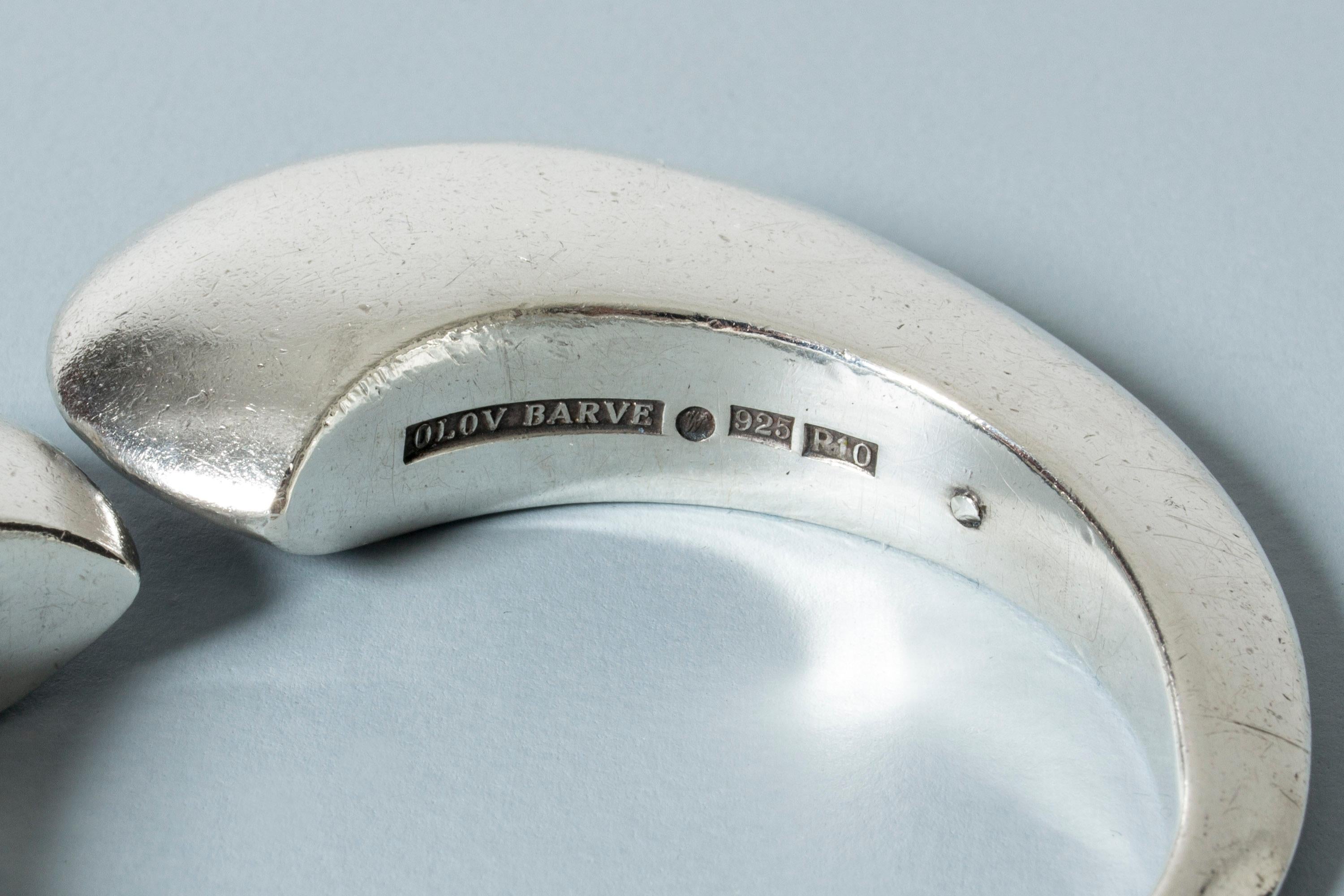 Silver Bracelet by Olof Barve 1