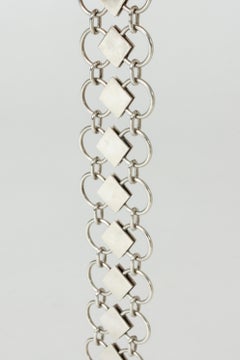 Bracciale in argento di Sigurd Persson per Atelier Borgia, Svezia, 1945
