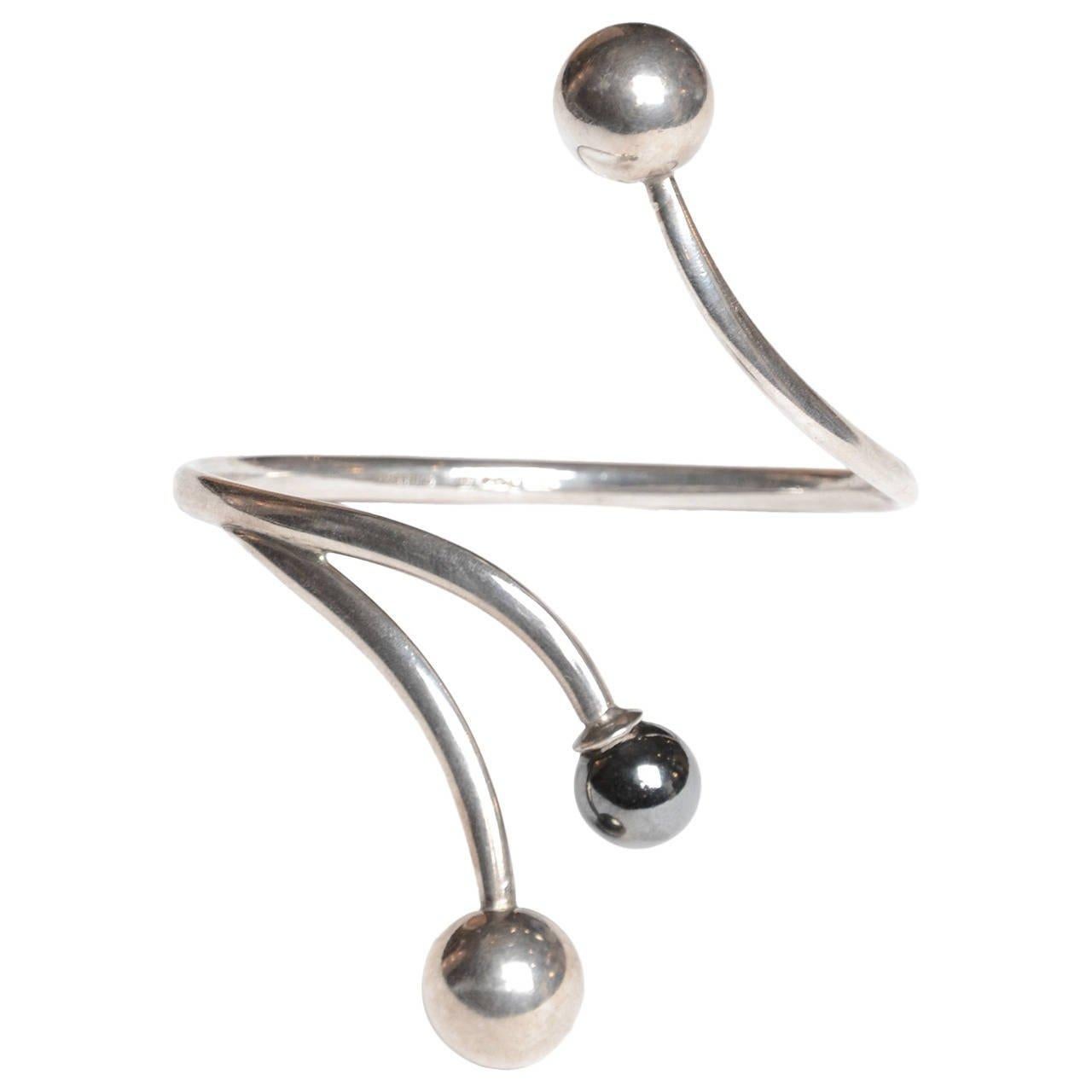 Swedish Silver Bracelet by Stigbert, Stockholm Sweden, 1973