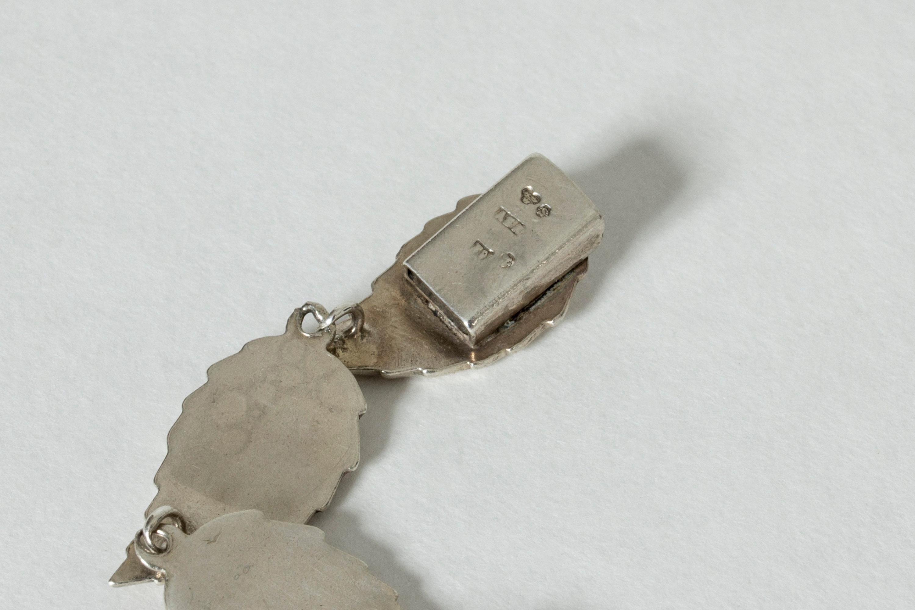 Silver Bracelet from Atelier Borgila, Sweden, 1950s For Sale at 1stDibs ...