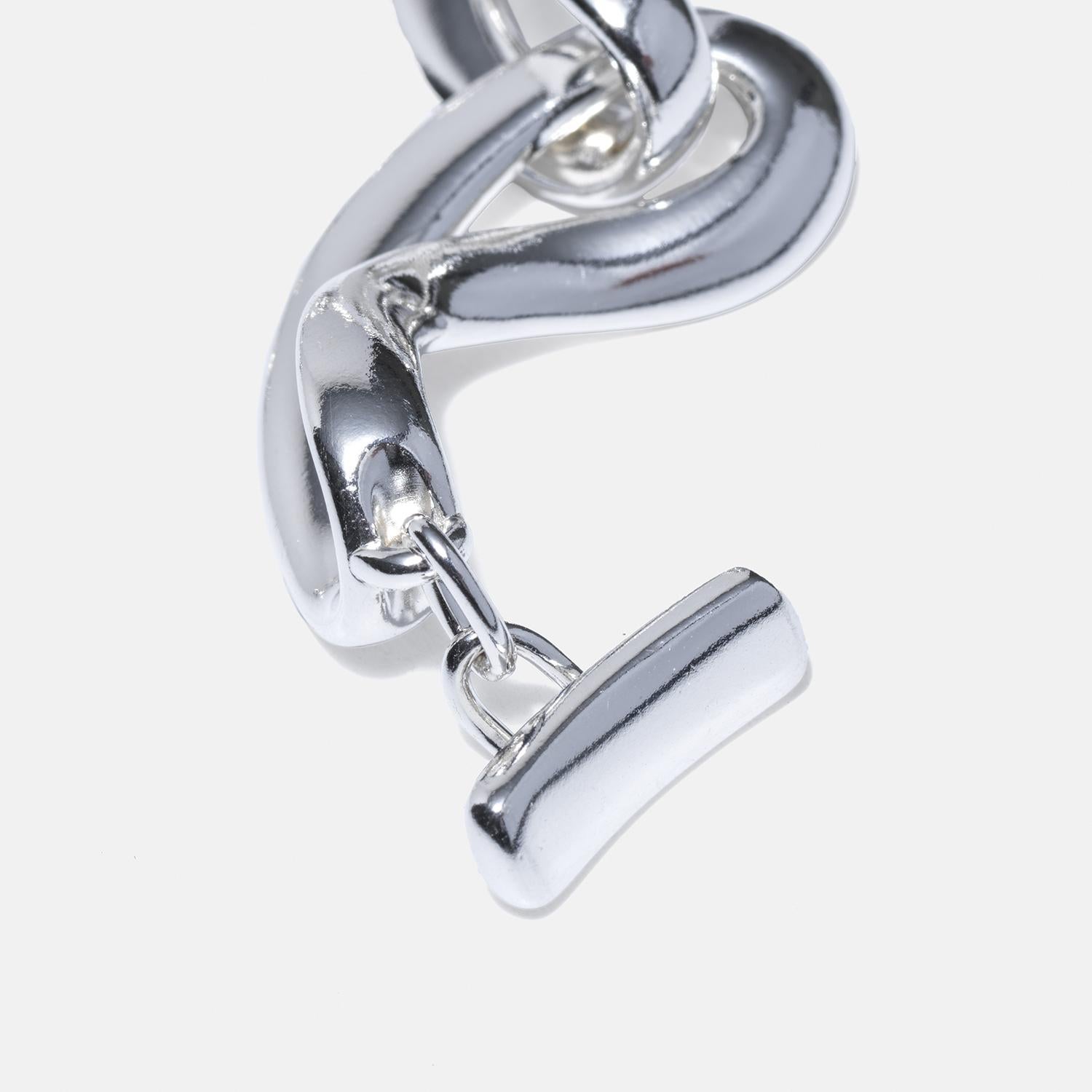 Silver Bracelet “Infinity” by Regitze Overgaard for Georg Jensen For Sale 2