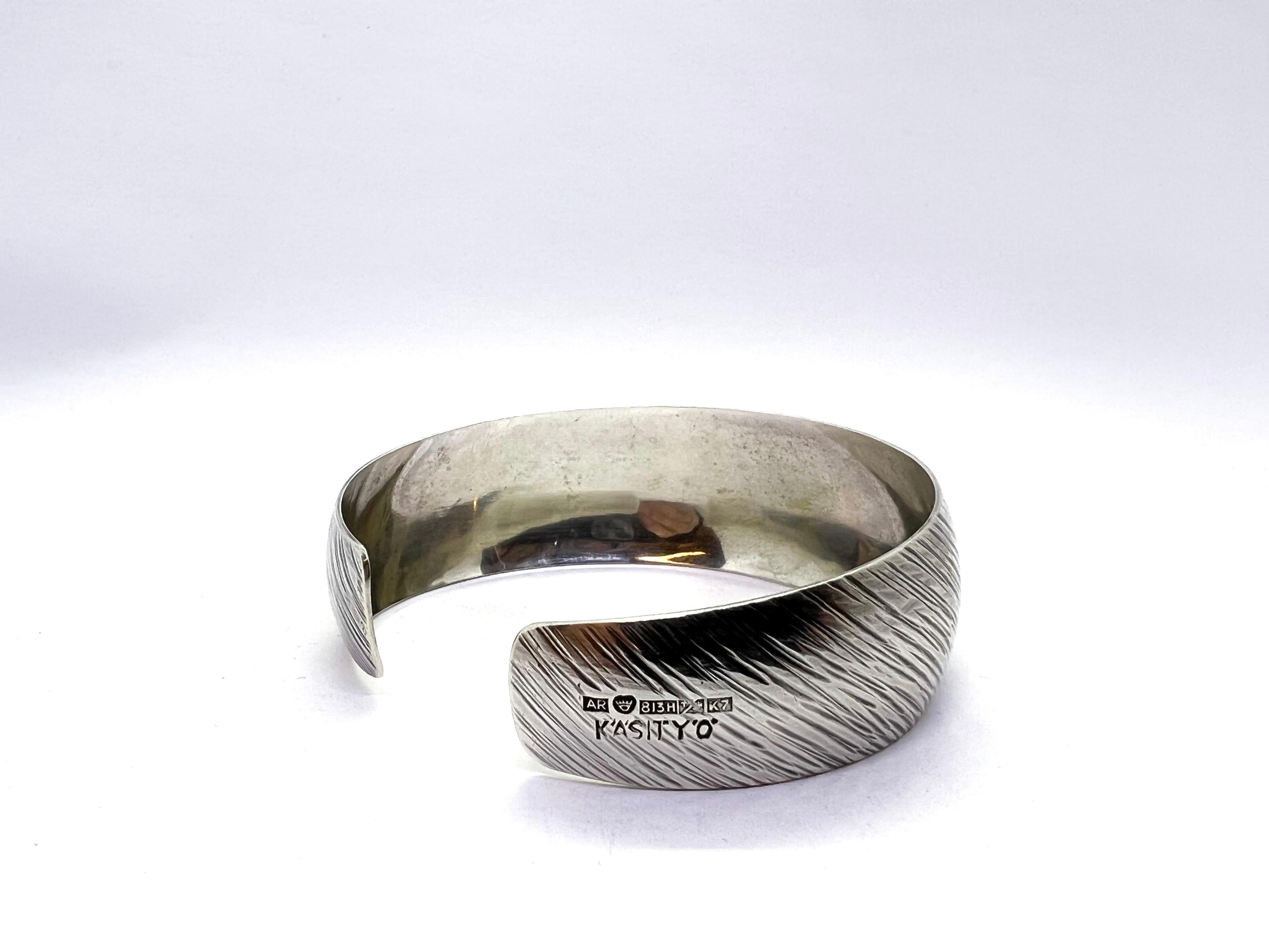 Silberarmband Made in Finland (Modernistisch) im Angebot