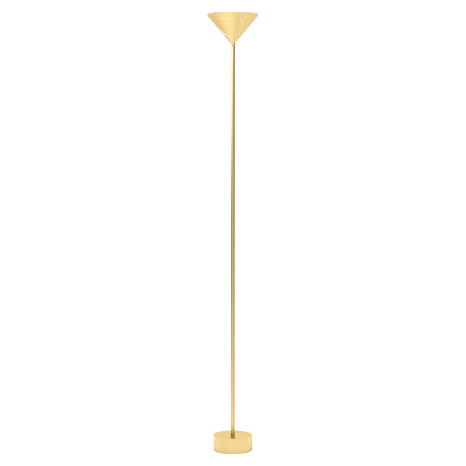A Silver Brass Floor Light II by Atelier Areti