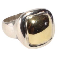 Silver Brass Ring