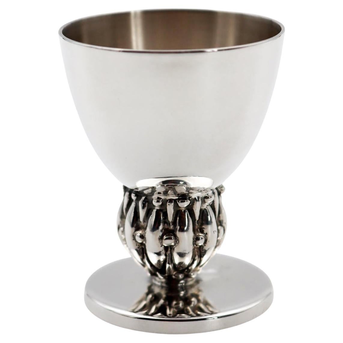 Silver Bronze Egg Cup For Sale