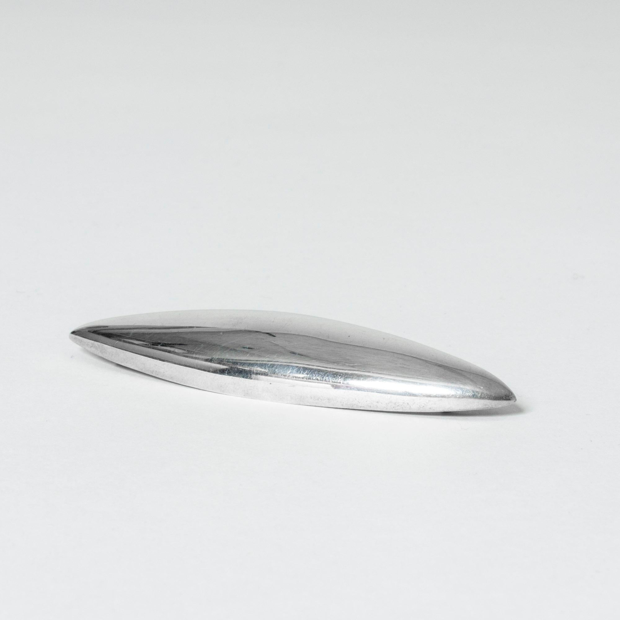 Modern Silver Brooch by Aarikka, Finland, 1960s