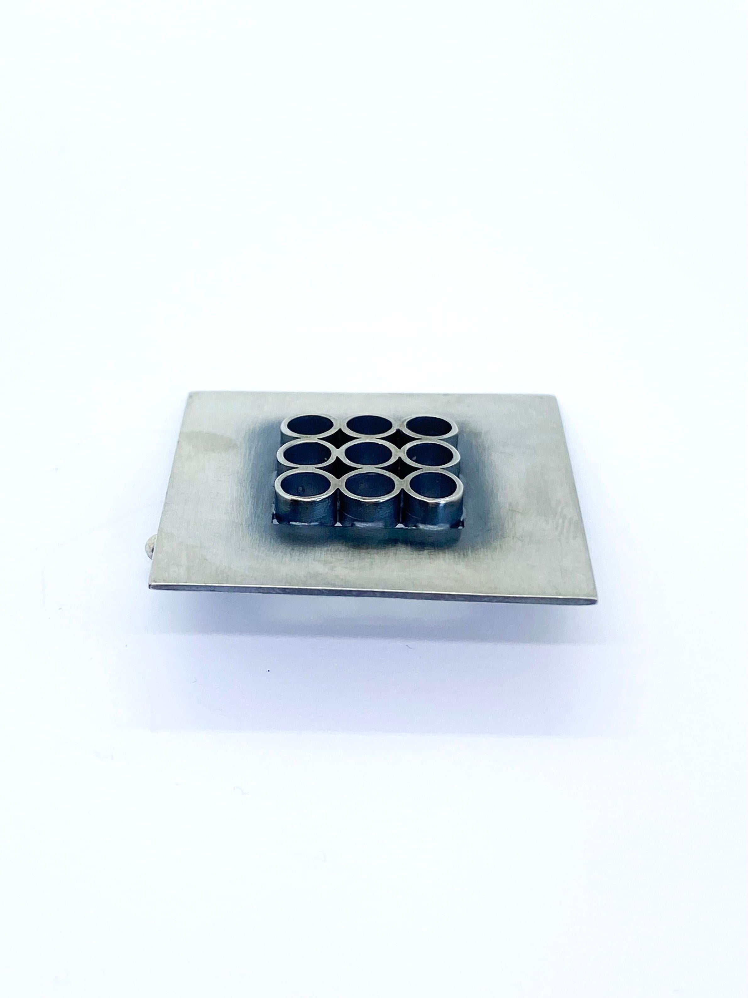 da uomo o donna Spilla d'argento Väinö Hamara Helsinki Finlandia, 1965 in vendita