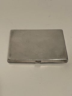 Silver Business Card Holder