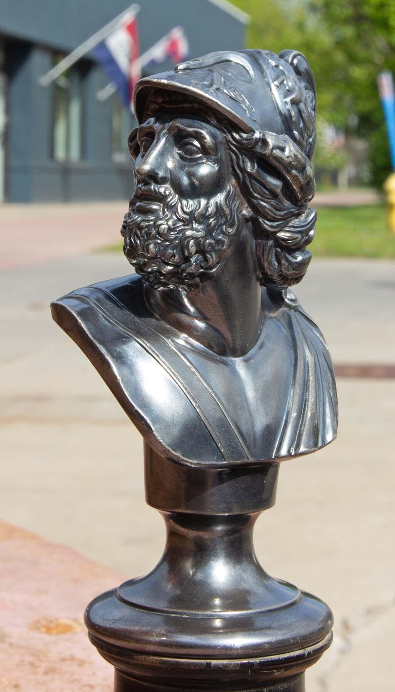 Européen Buste de Menelaus roi de Sparta Grand Tour en vente