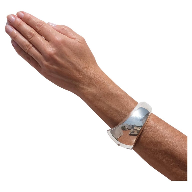 Nanna Ditzel for Georg Jensen Bracelet, designed 1955, produced late 20th century, offered by Lundgrens Antiques
