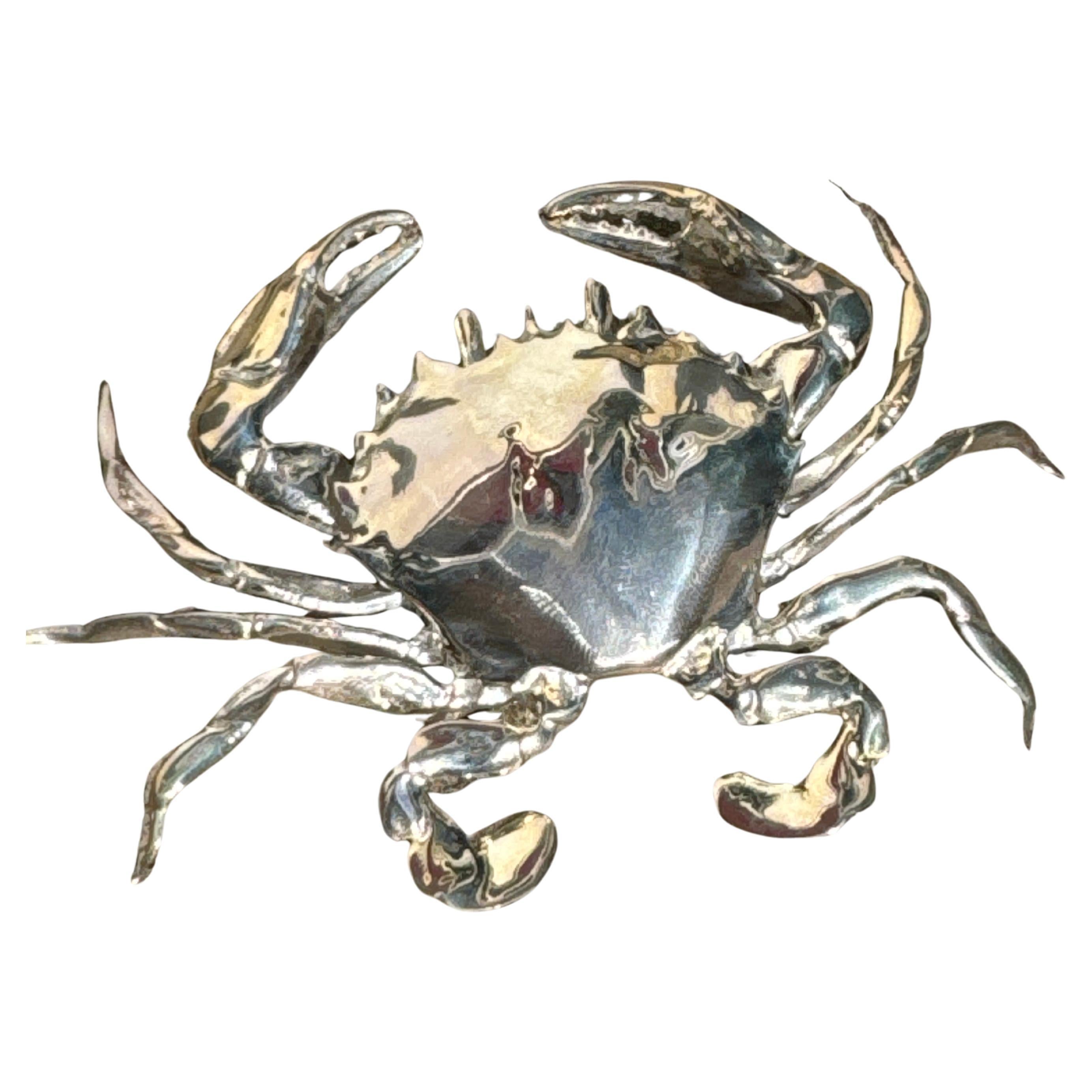 Silver Calico Crab