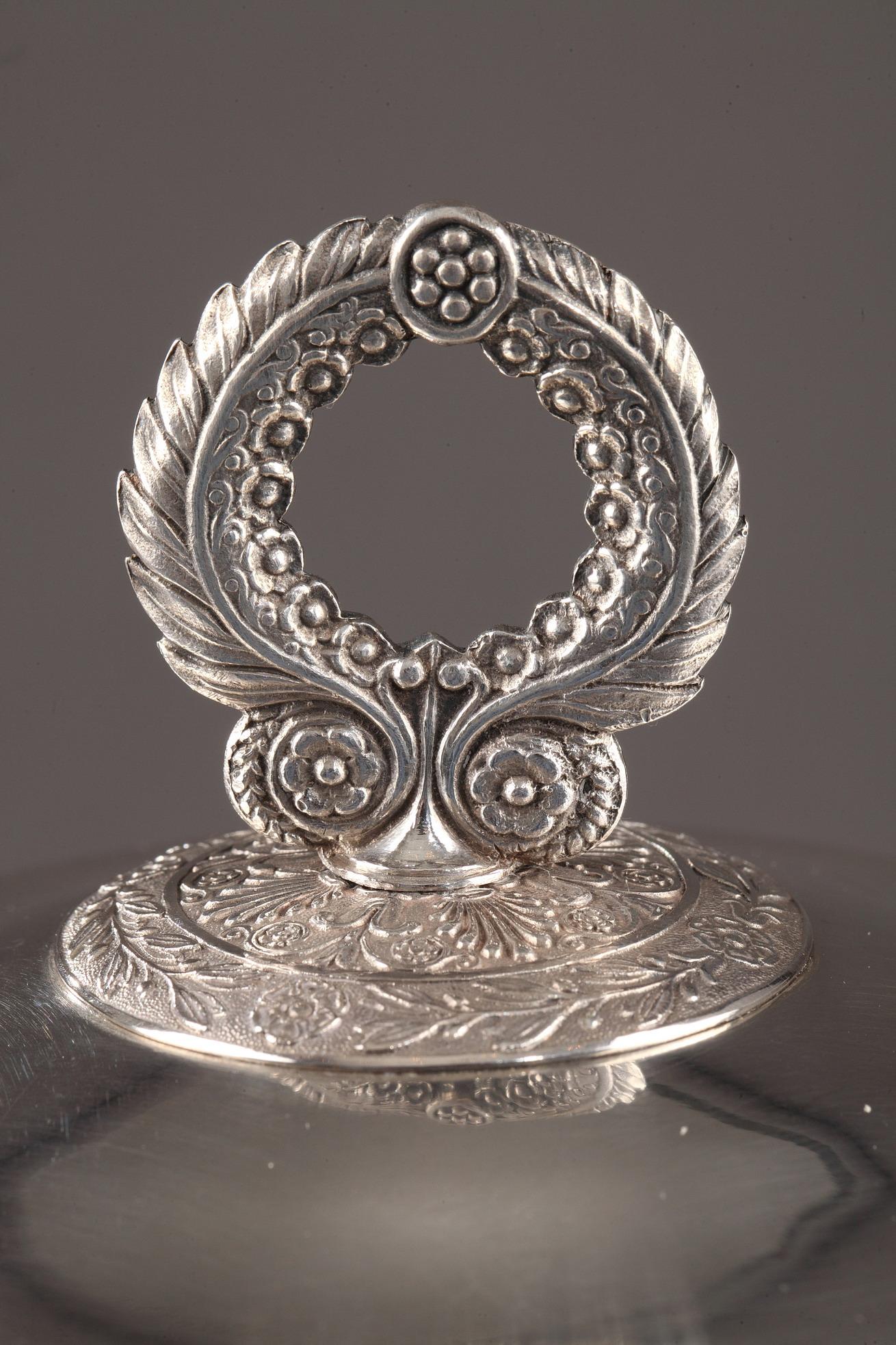 Silver Candy Dish, Restauration Period 5