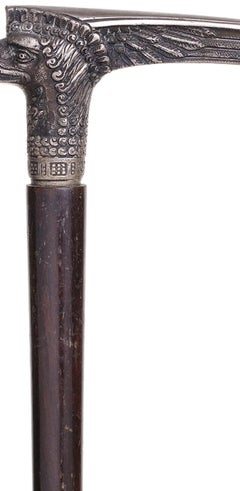 Silver - Cane - 19th Century