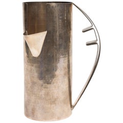 Silver Carafe by Carlo Scarpa and Cleto Munari, 1978