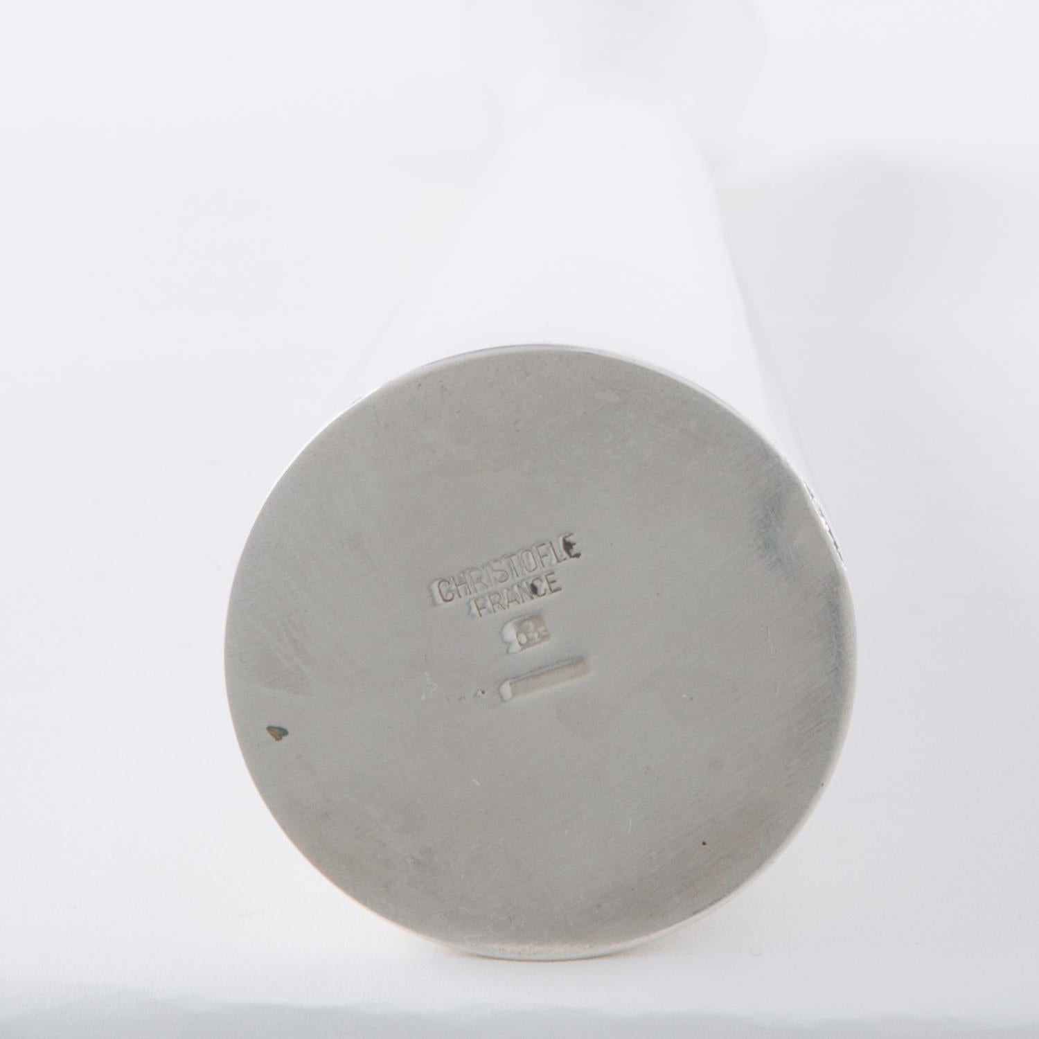 Silver Plate Silver “Cardinale” Vase by Lino Sabattini for Christofle