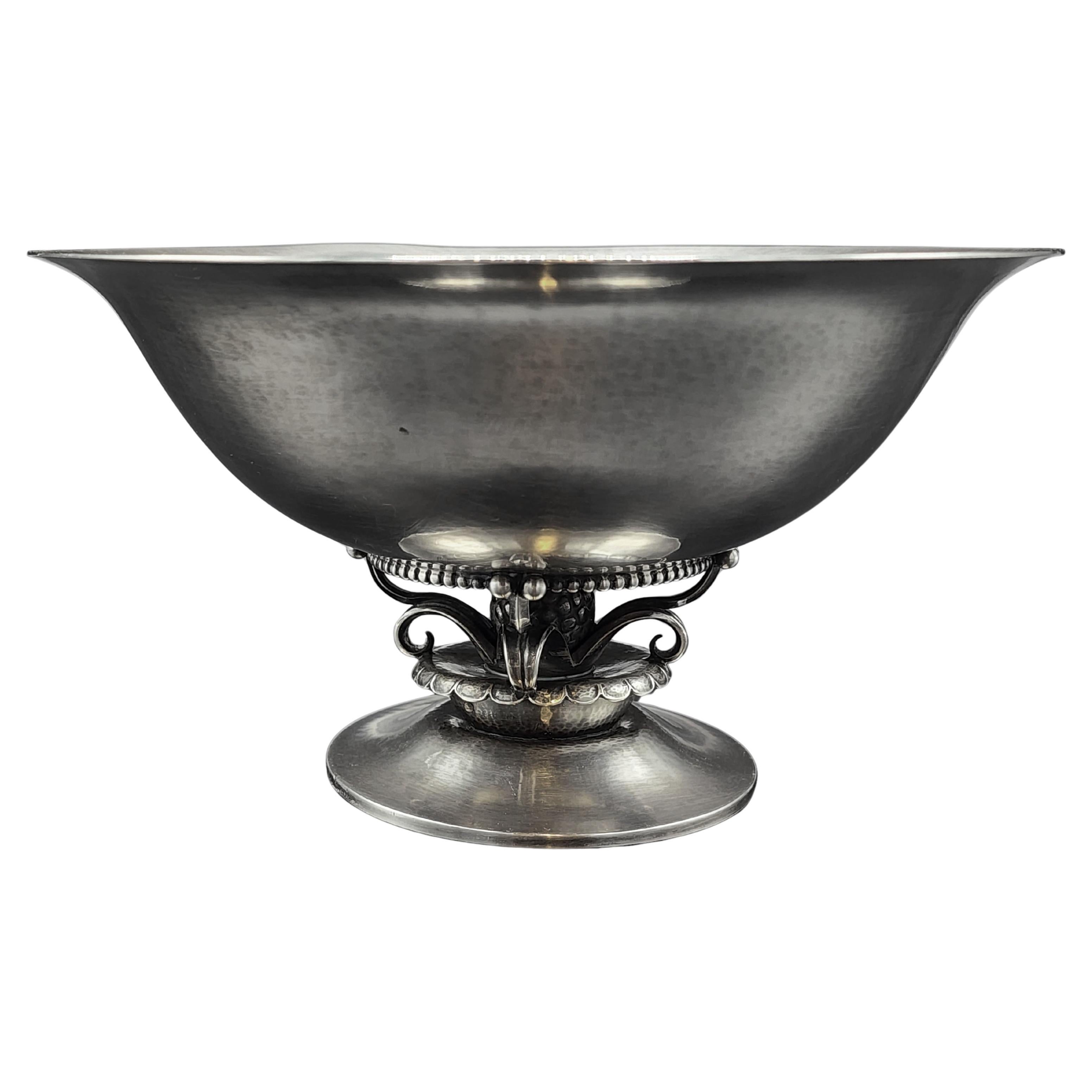 Silver Center Denmark Art Deco Georg Jensen Model 234 C