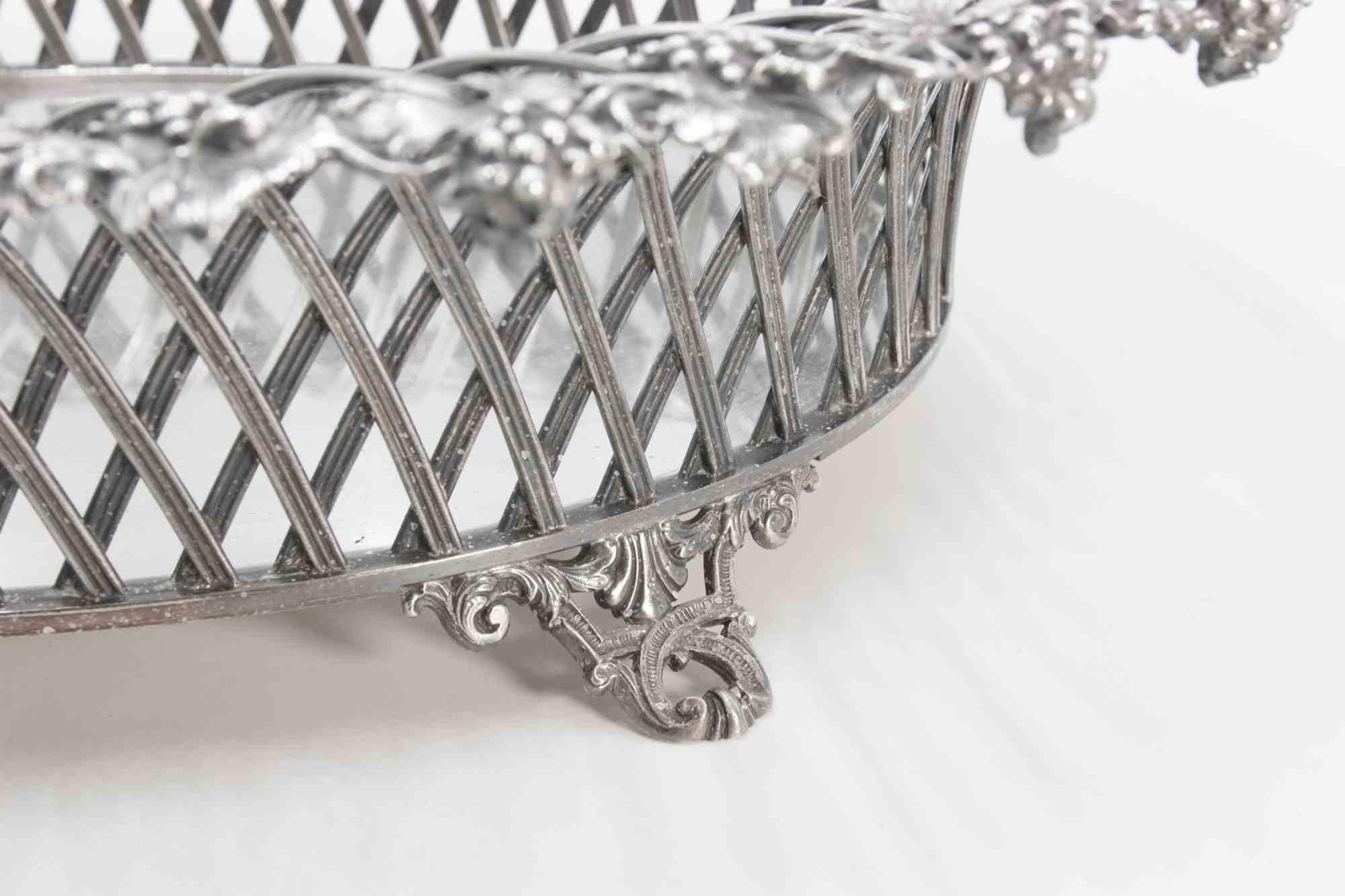 Silver Centerpiece by De Vecchi Milano, Italy, mid-20th century For Sale 1
