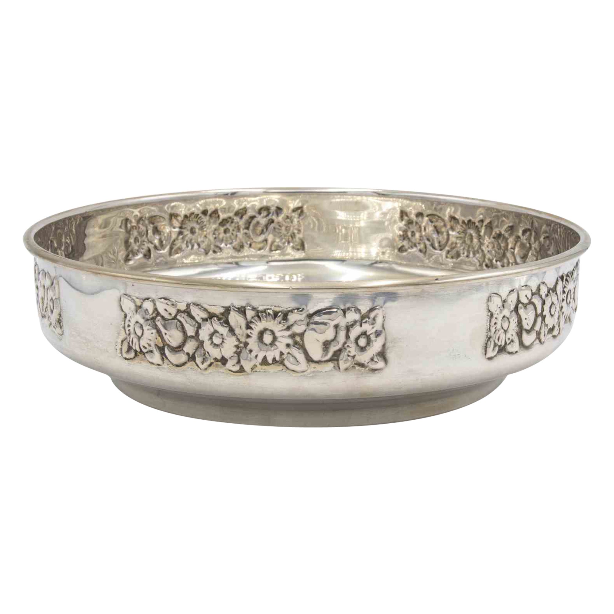 Silver Centerpiece by Donato Zaccaro, Italy, 1970s