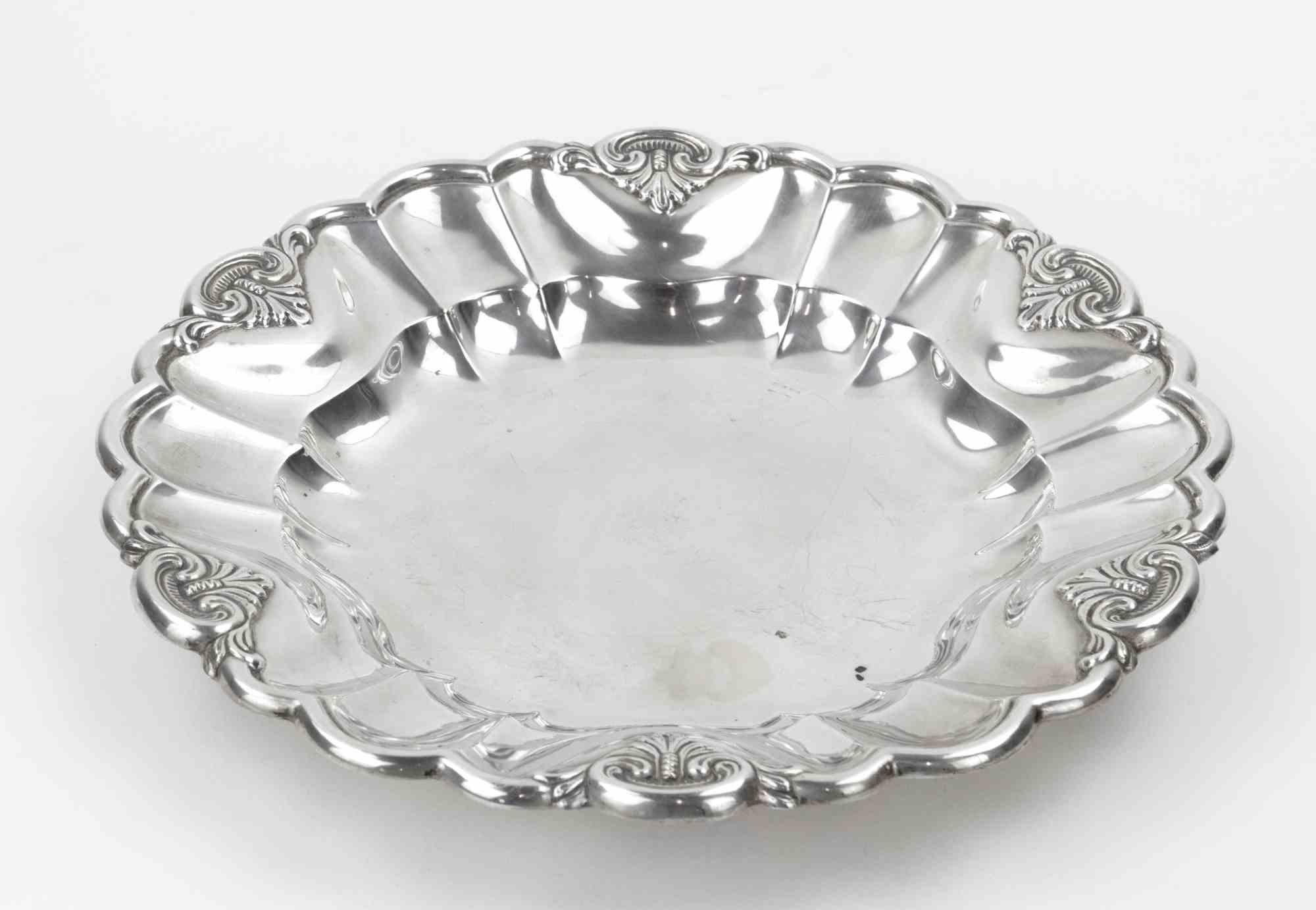 Tafelaufsatz aus Silber, Italien, Mitte des 20. Jahrhunderts (Italienisch) im Angebot