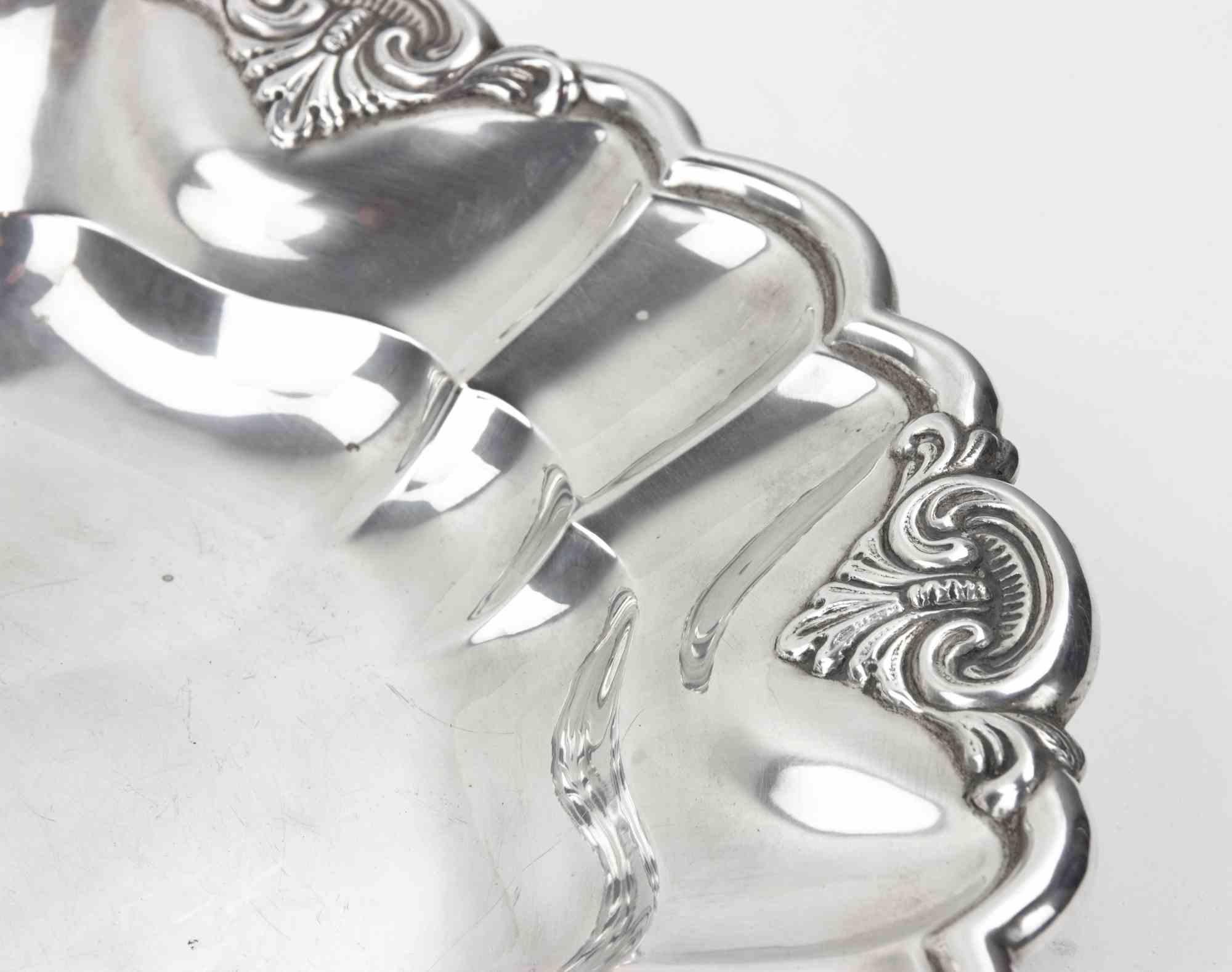 Tafelaufsatz aus Silber, Italien, Mitte des 20. Jahrhunderts im Angebot 2