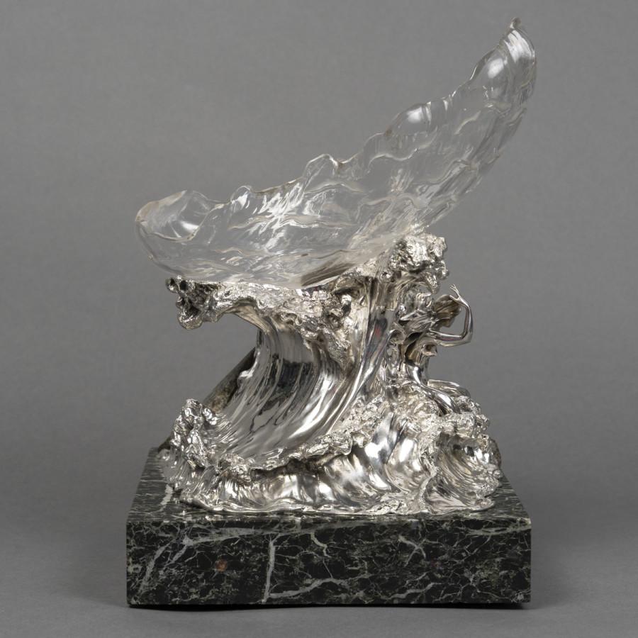Centre de table The Wave par AUGER, successeur de FROMENT MEURICE XXe en vente 1