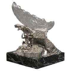 Centre de table The Wave par AUGER, successeur de FROMENT MEURICE XXe