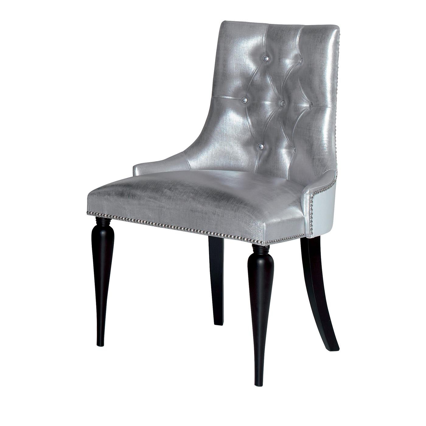 Baroque Silver Chair